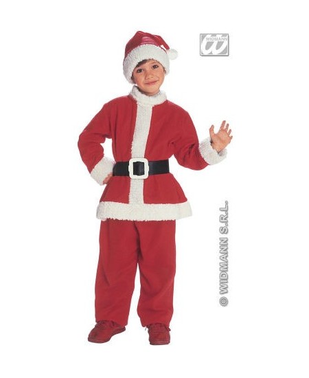 DISFRAZ DE PAPA NOEL PARA NIÑO