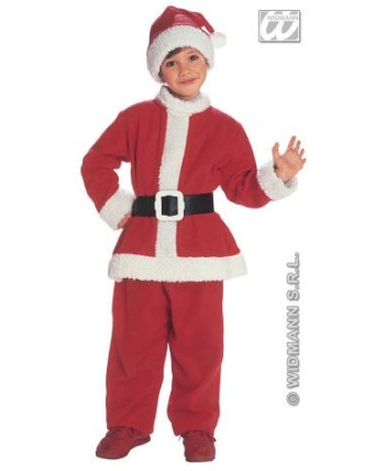 DISFRAZ DE PAPA NOEL NIÑO