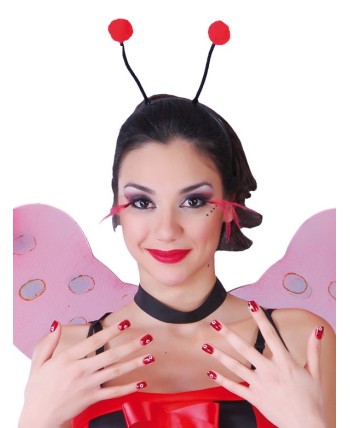 UÑAS MARIQUITA 24 UNIDADES CON ADHESIVO