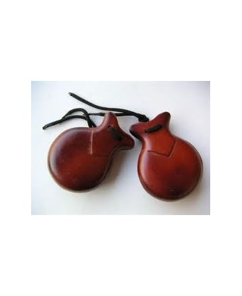 CASTAÑUELA MADERA CAOBA