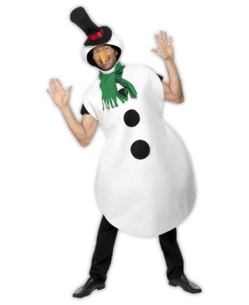 DISFRAZ DE MUÑECO DE NIEVE