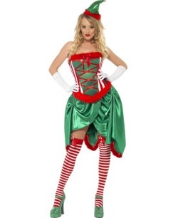 DISFRAZ DE DUENDECILLA BURLESQUE PARA MUJER