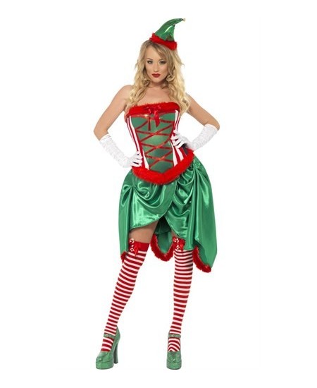 DISFRAZ DE DUENDECILLA BURLESQUE PARA MUJER