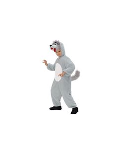 DISFRAZ DE LOBO GRIS INFANTIL