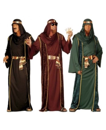 DISFRAZ DE ARABE TUNICA COLOR PARA HOMBRE