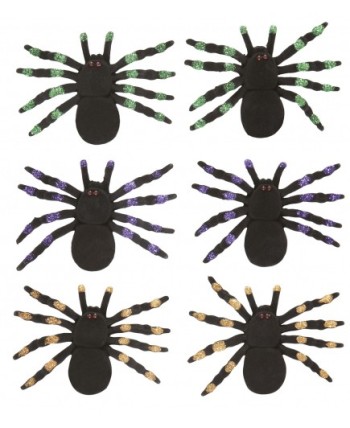 SET 2 ARAÑAS CON PATAS DE PURPURINA