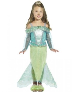DISFRAZ DE SIRENA PARA NIÑA