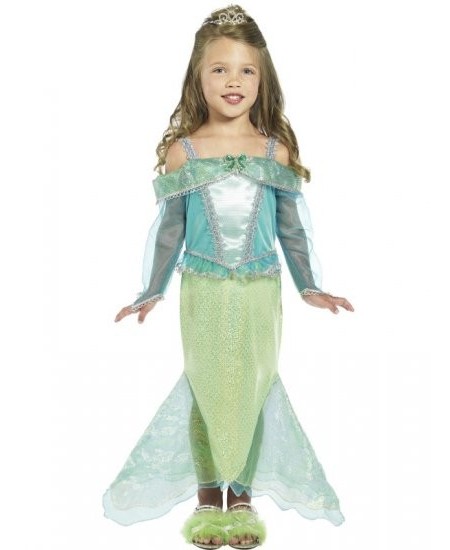 DISFRAZ DE SIRENA PARA NIÑA