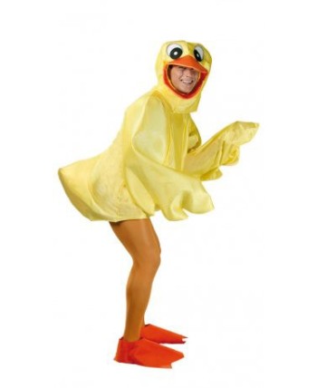 DISFRAZ DE PATITO BAÑERA AMARILLO