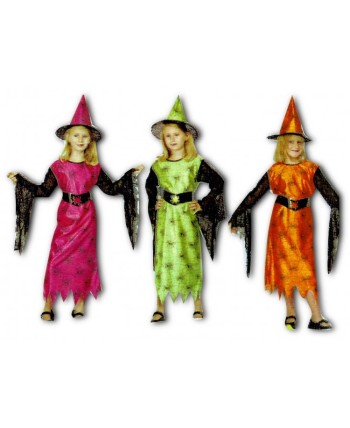DISFRAZ DE BRUJA CON TELARAÑA