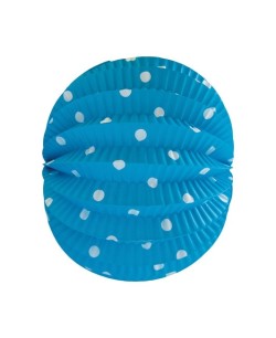 FAROL AZUL LUNAR BLANCO ESFERICO 6 UNIDADES