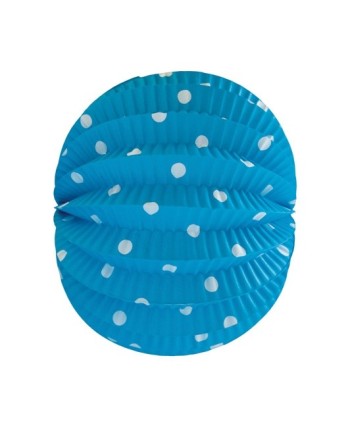 FAROL AZUL LUNAR BLANCO ESFERICO 6 UNIDADES