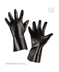 GUANTES NEGROS SIMILPIEL NIÑOS