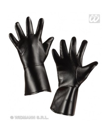 GUANTES NEGROS SIMILPIEL NIÑOS