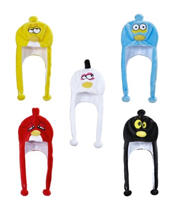 SOMBRERO PAJARO ANGRY BIRD