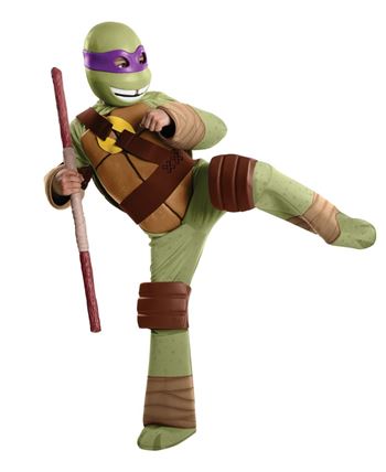 DISFRAZ DE TORTUGA NINJA DONATELLO LUJO