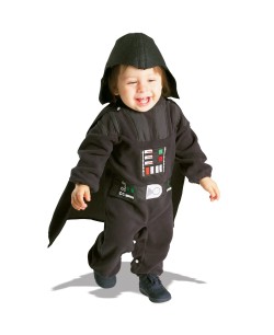 DISFRAZ DE DARTH VADER PARA BEBE