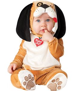 DISFRAZ DE PERRITO MARRON PARA BEBE