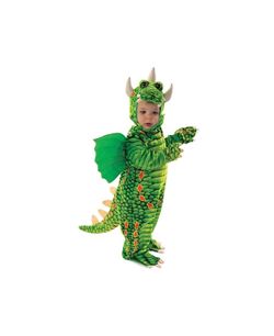 Disfraz dragón verde para bebés