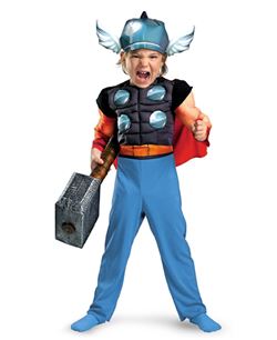 DISFRAZ DE THOR MUSCULOSO PARA BEBE