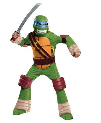 DISFRAZ DE TORTUGA NINJA LEONARDO LUJO