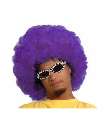 PELUCA AFRO MORADA