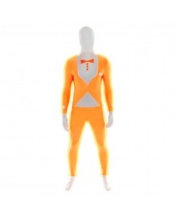 MORPHSUITS NARANJA FLUOR TUXEDO PARA HOMBRE