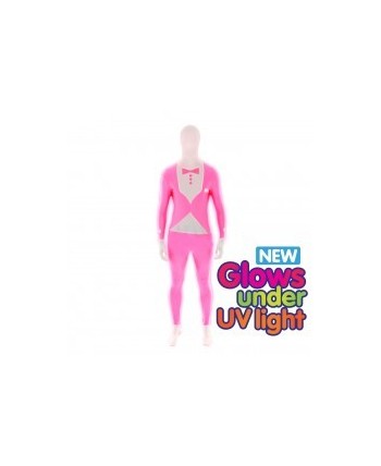 MORPHSUITS ROSA FLUOR TUXEDO