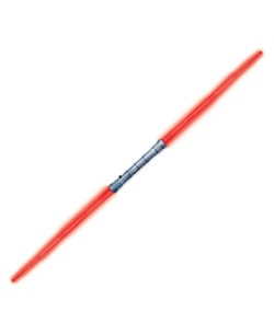 ESPADA STAR WARS DOBLE LUZ ROJA DARTH MAUL