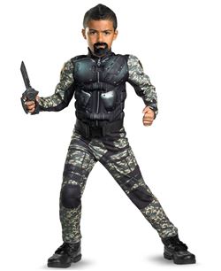 DISFRAZ DE G.I JOE MUSCULOSO
