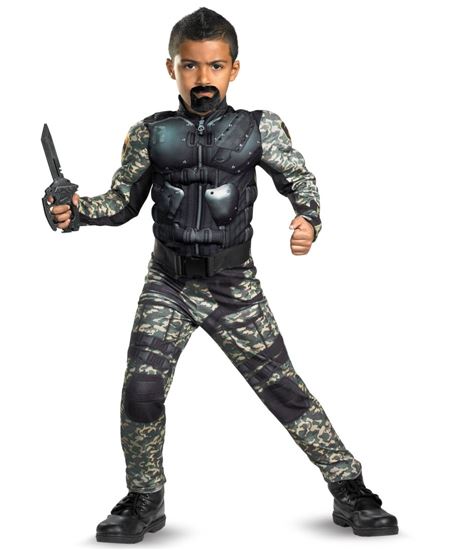 DISFRAZ DE G.I JOE MUSCULOSO