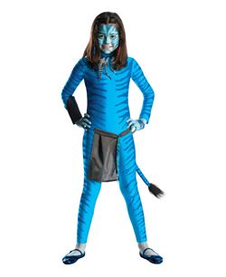 DISFRAZ DE AVATAR NEYTIRI NIÑA