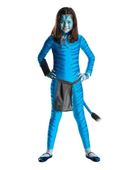 DISFRAZ DE AVATAR NEYTIRI NIÑA