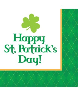Servilletas San Patricio Pequenas para Fiestas | La Casa de las Fiestas