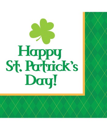 Servilletas San Patricio Pequenas para Fiestas | La Casa de las Fiestas
