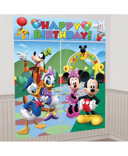 DECO PARED FIESTA CUMPLEAÑOS MICKEY