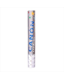 Canon Confetti Metalizado 40 cm | La Casa de las Fiestas