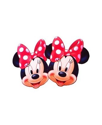 CARETAS MINNIE 6 UNIDADES