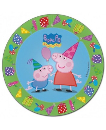 PLATO PEPPA PIG 8 UNIDADES