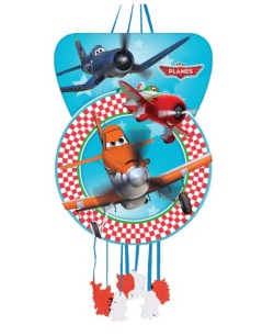 PIÑATA SILUETA AVIONES