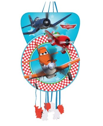 PIÑATA SILUETA AVIONES