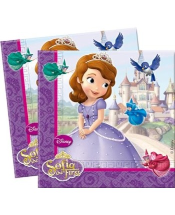 SERVILLETAS PRINCESA SOFIA