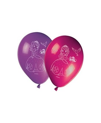 GLOBOS PRINCESA SOFIA 8 UNIDADES