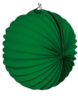 FAROL VERDE FERIA OSCURO 22 CMS.6 UNIDADES