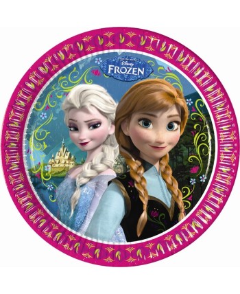 PLATOS FROZEN 8 UNIDADES
