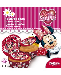 Oblea Minnie Pequena para Tartas | La Casa de las Fiestas