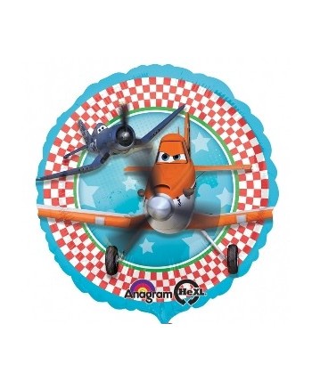 GLOBO DE HELIO AVIONES REDONDO