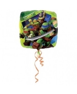 GLOBO DE HELIO TORTUGAS NINJA CUADRADO