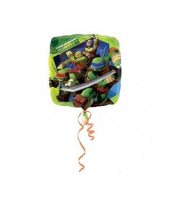 GLOBO DE HELIO TORTUGAS NINJA CUADRADO