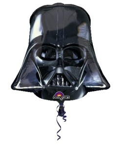 GLOBO DE HELIO CABEZA DARTH VADER